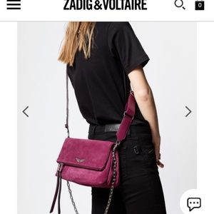 ZADIG & VOLTAIRE Rocky Suede Bag